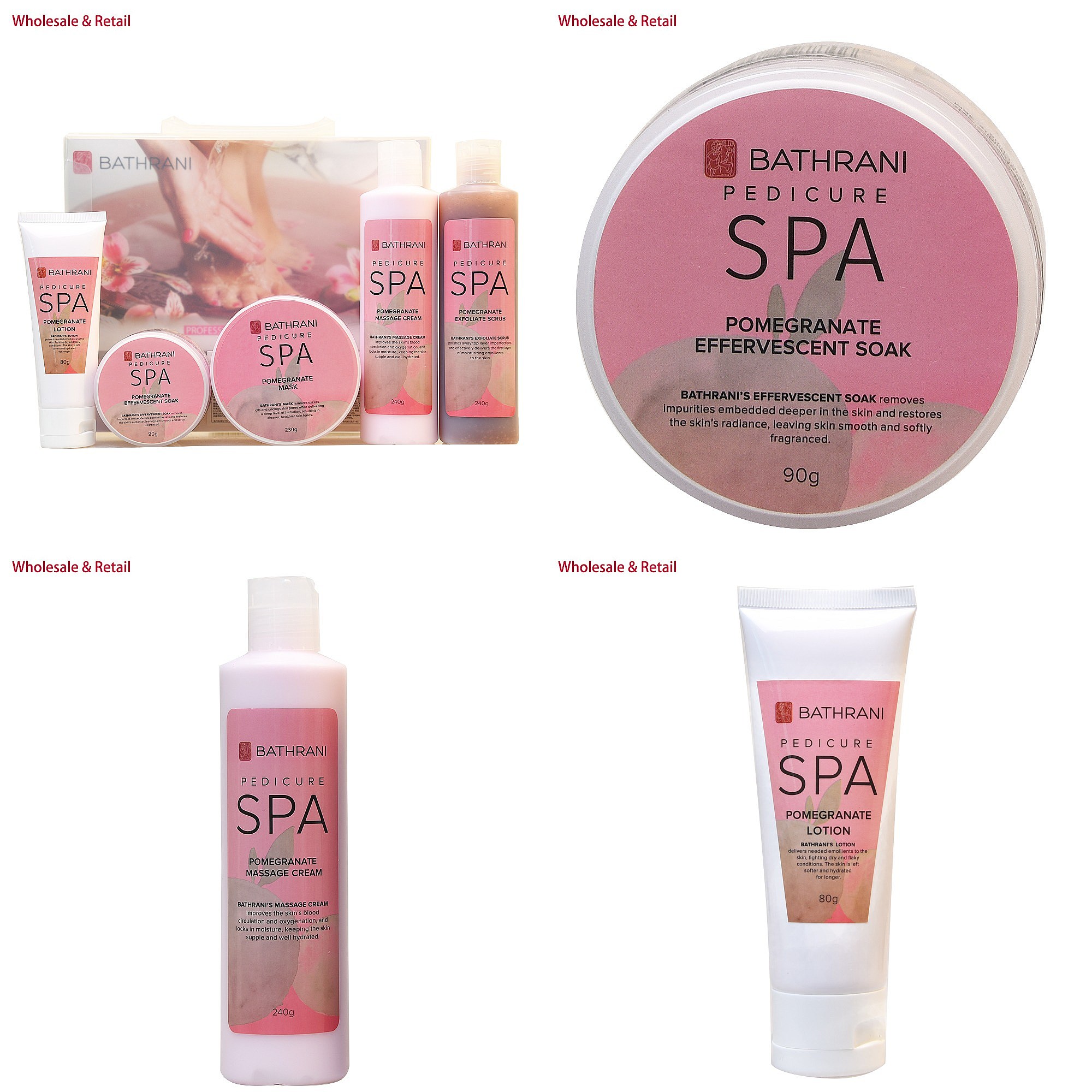 Luxury Skincare Kit - طقم باديكير سبا فاخر ذهبي من