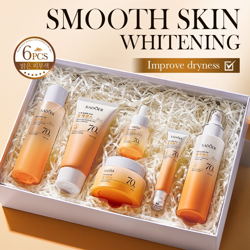 Luxury Skincare Kit - 70% العناية بالبشرة المرطبة المضادة للتجاعيد