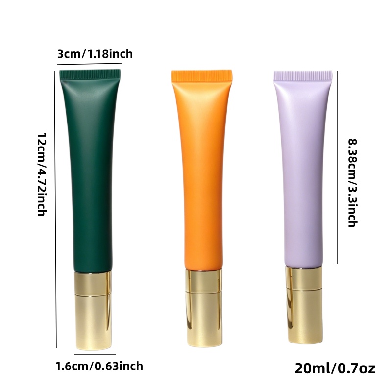 【شعار مخصص】50 قطعة من أنابيب ا - مراجعة Luxury Gold Skincare وسعره