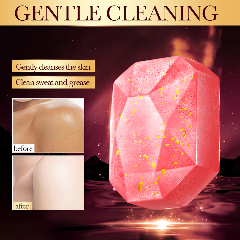 صابون يدوي الصنع بورق الذهب ال - مراجعة Luxury Gold Skincare وسعره