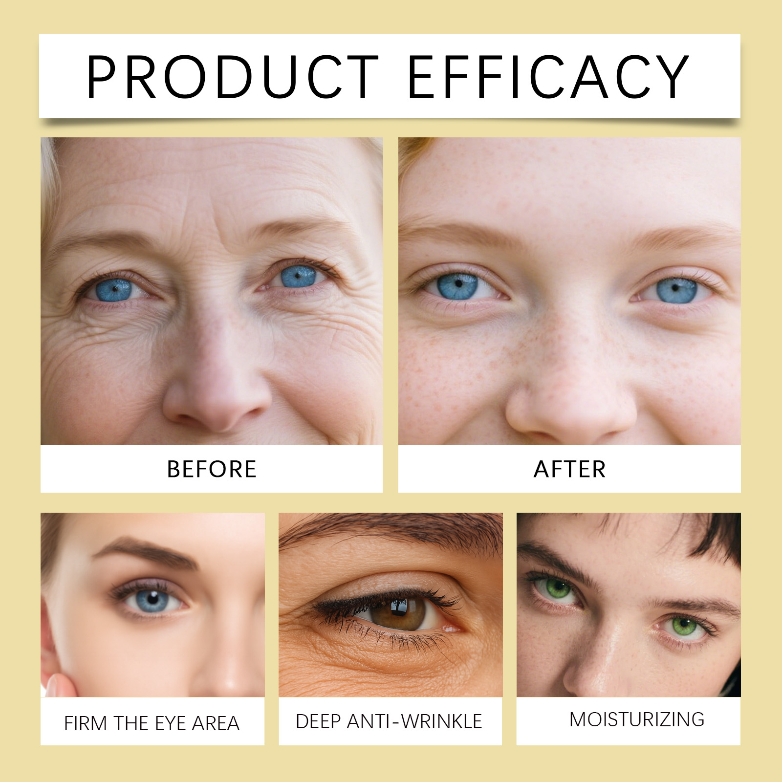 قناع عين مرطب ومصلح بالذهب عيا - مراجعة Luxury Gold Skincare وسعره