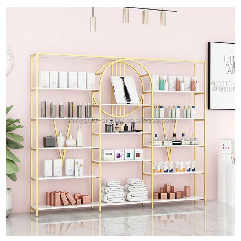 رف عرض مستحضرات التجميل الفاخر - مراجعة Luxury Gold Skincare وسعره
