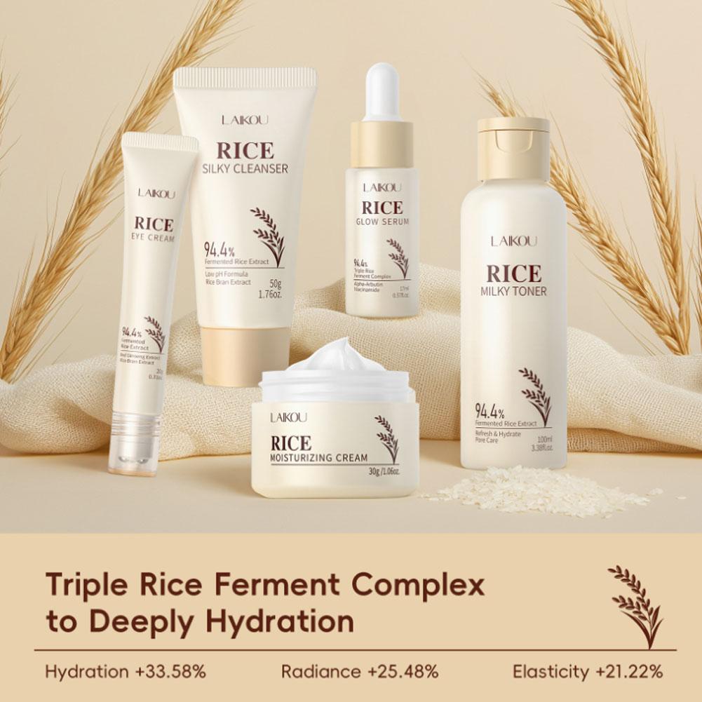 مجموعة العناية بالبشرة بالأرز  - مراجعة Luxury Skincare Kit وسعره