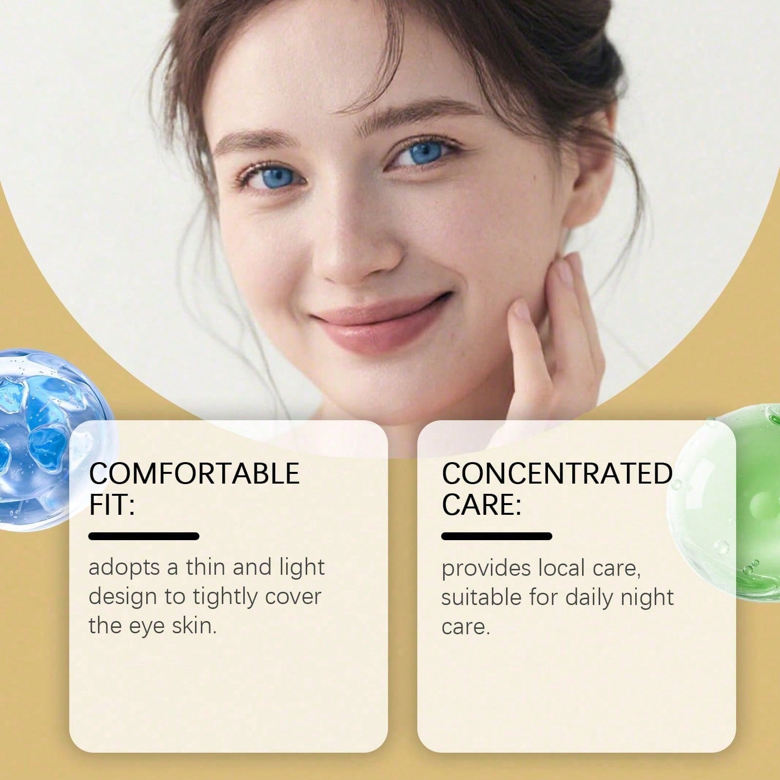 قناع العين بالذهب عيار 24 قيرا - مراجعة Luxury Gold Skincare وسعره