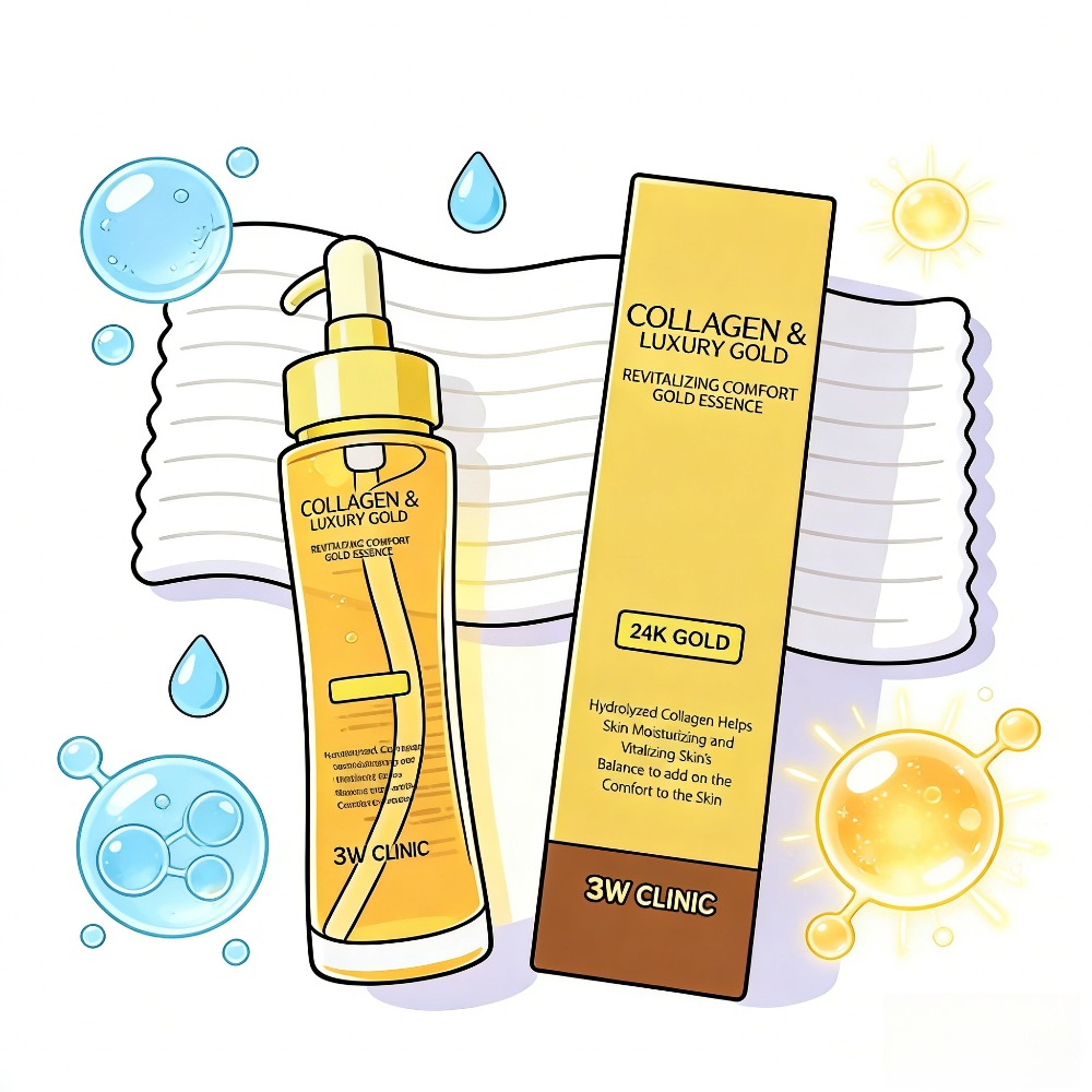 سيروم الوجه المرطب والمغذي من  - مراجعة Luxury Gold Skincare وسعره