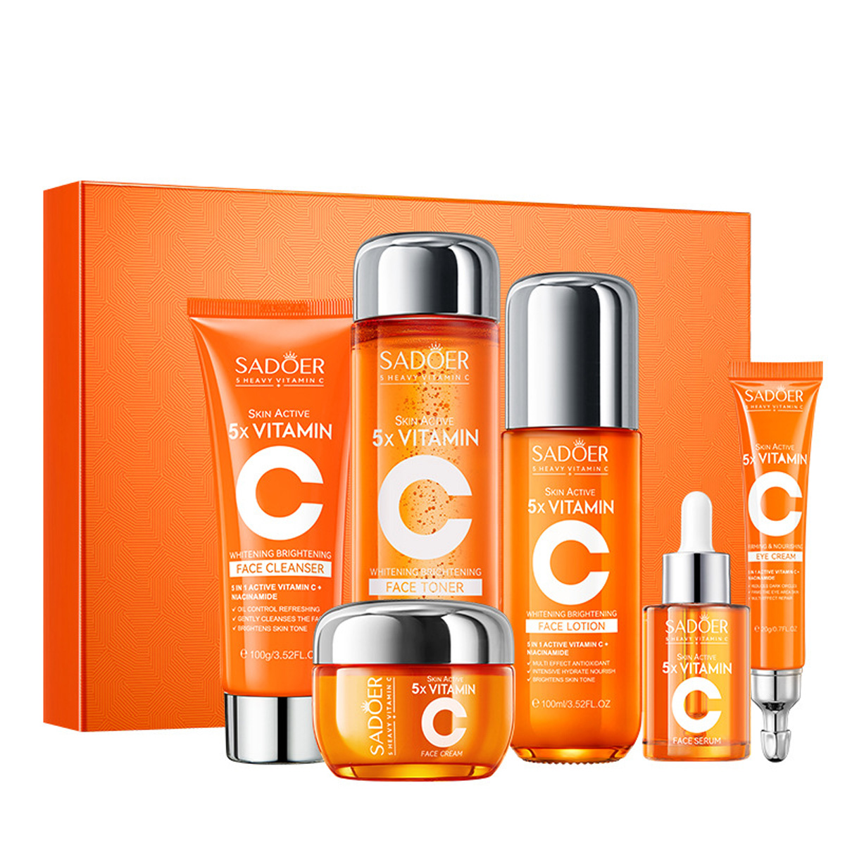 مجموعة هدايا فيتامين C للعناية - مراجعة Luxury Skincare Kit وسعره