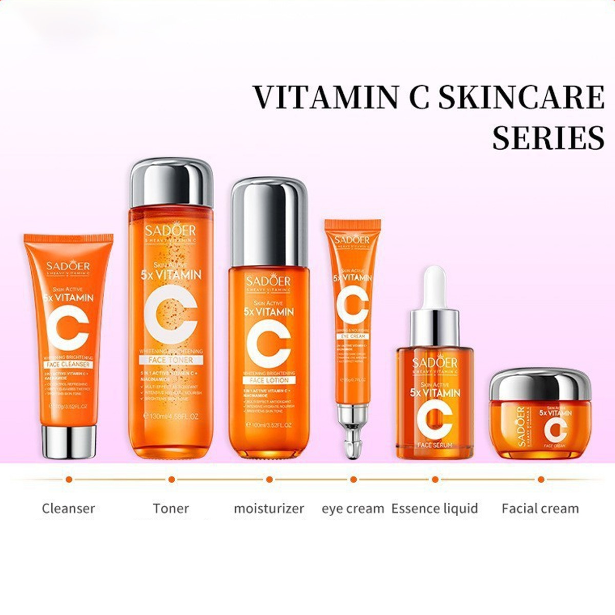 مجموعة هدايا فيتامين C للعناية - مراجعة Luxury Skincare Kit وسعره